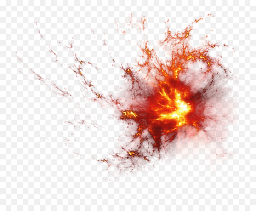 Clipart Fire Explosion - Explosion Png,Fire Sparks Png
