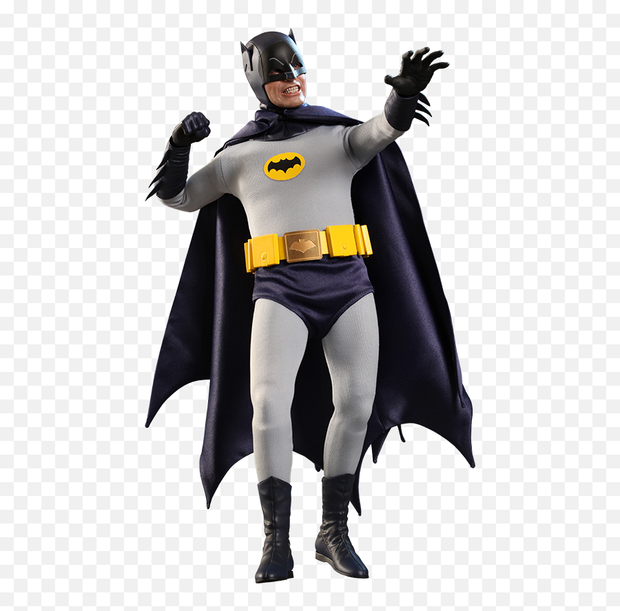 Sg - Toys Batman 1966 Adam West Hot Toys 1966 1 6 Batman Png,Batman Transparent