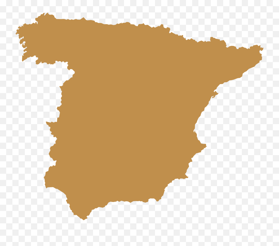 10 - Blankmapofspainfreeclipartsthatyoucandownloadto Spain Map Png,Map Clipart Png