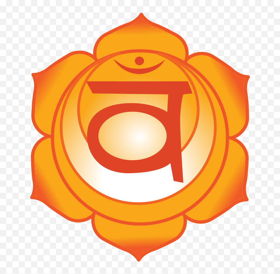 Sacral Chakra Symbol 2nd Svadhi 1251845 - Png Sacral Chakra Symbol,Chakra Png