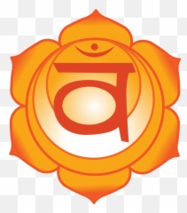 Sacral Chakra Symbol 2nd Svadhi 1251845 - Png Sacral Chakra Symbol,Chakra Png