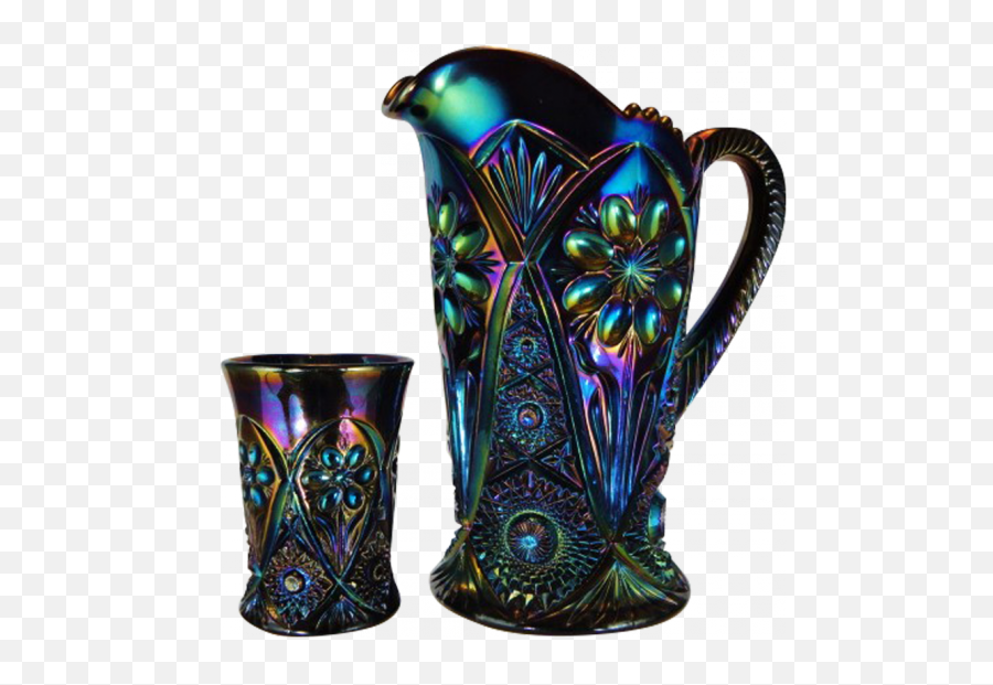 Imperial Four Seventy Purple Water Pitcher U0026 Tumbler - Ceramic Png,Water Pitcher Png