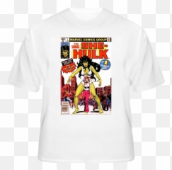 The Savage She Hulk Comic T Shirt - She Hulk Comic Png,She Hulk Png