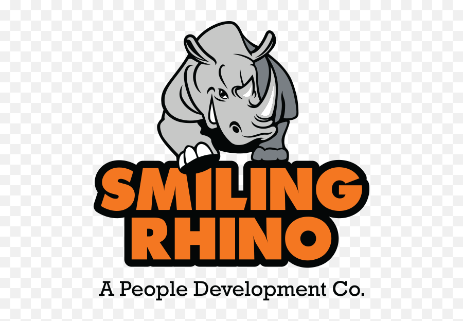 Smiling Rhino Rumble When You Walk - Cartoon Png,Rhino Logo