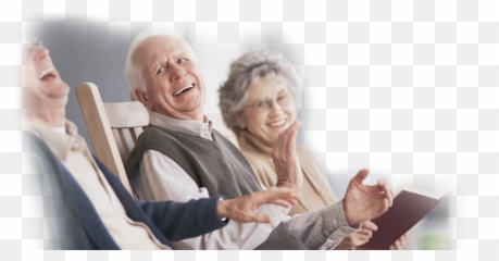 People Laughing Png - Happy Old Age Transparent Older Adults Therapy Group