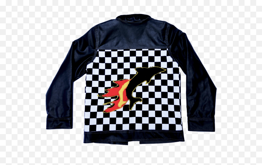 Wave Racer Jacket One Of A Kind Small - Yellow And White Squares Png,Fire Spark Png