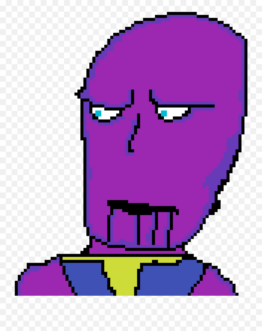 Pixilart Png Thanos Head