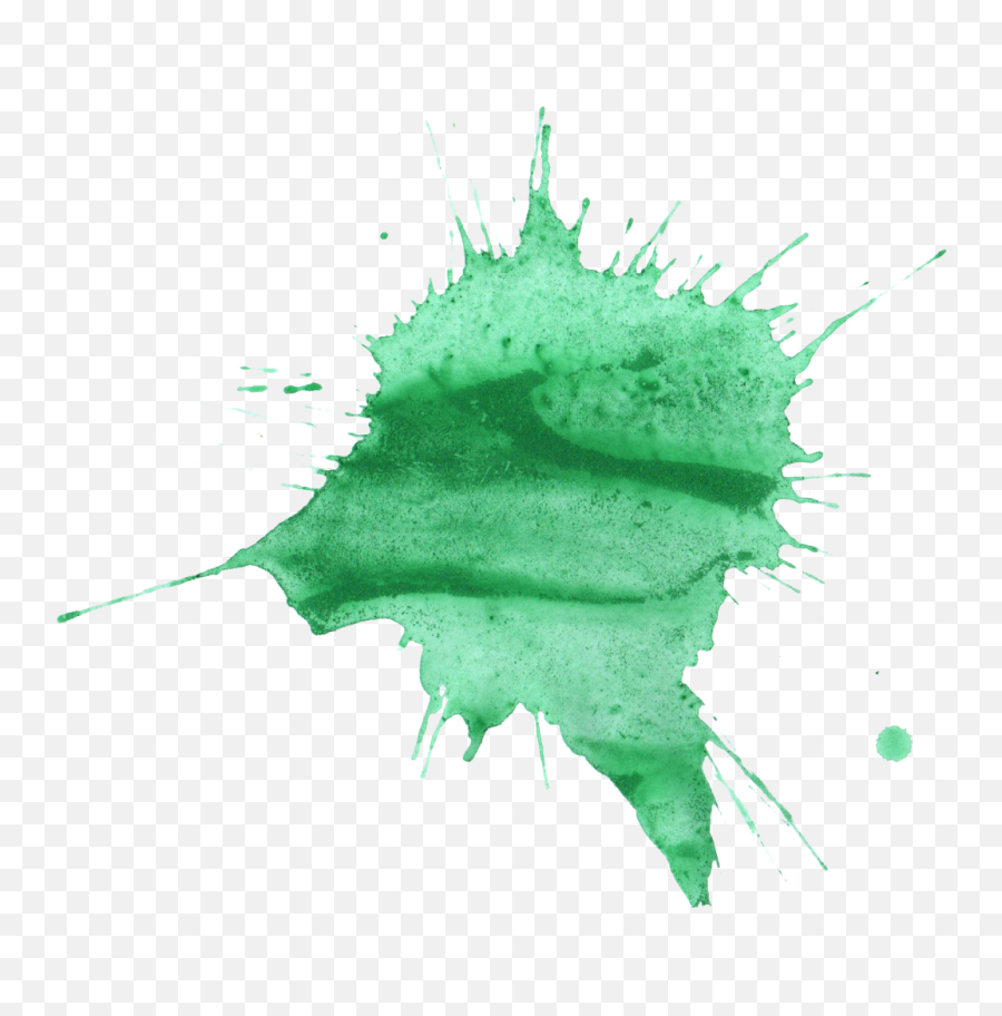 Green Watercolor Stain Png 3 Image - Transparent Color Mark,Stain Png