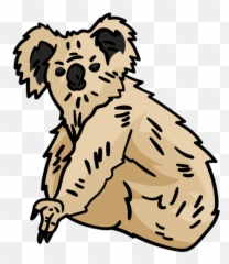 Koala Bear Hand Drawn - Dog Png,Koala Bear Png