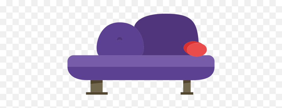 Furniture Pop Art Sofa Straight Flat - Studio Couch Png,Furniture Png