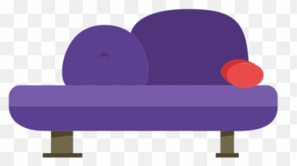 Furniture Pop Art Sofa Straight Flat - Studio Couch Png,Furniture Png