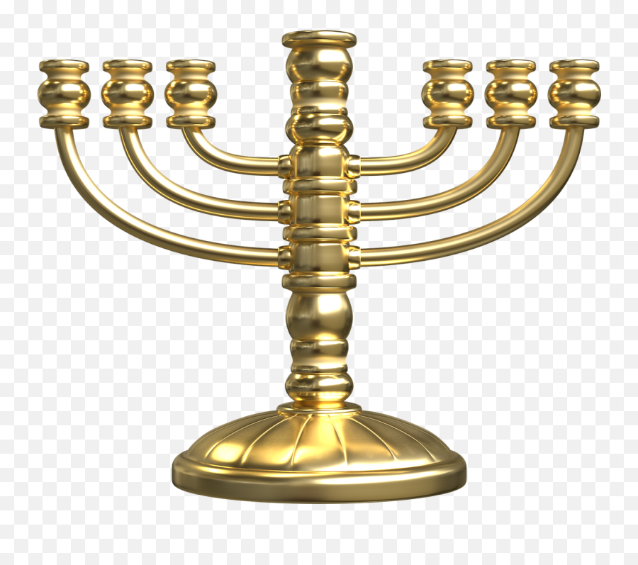 Menorah Candleholder Religion - Candelabro De Israel Dibujo Png,Menorah Png