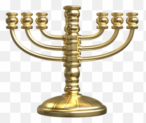 Menorah Candleholder Religion - Candelabro De Israel Dibujo Png,Menorah Png