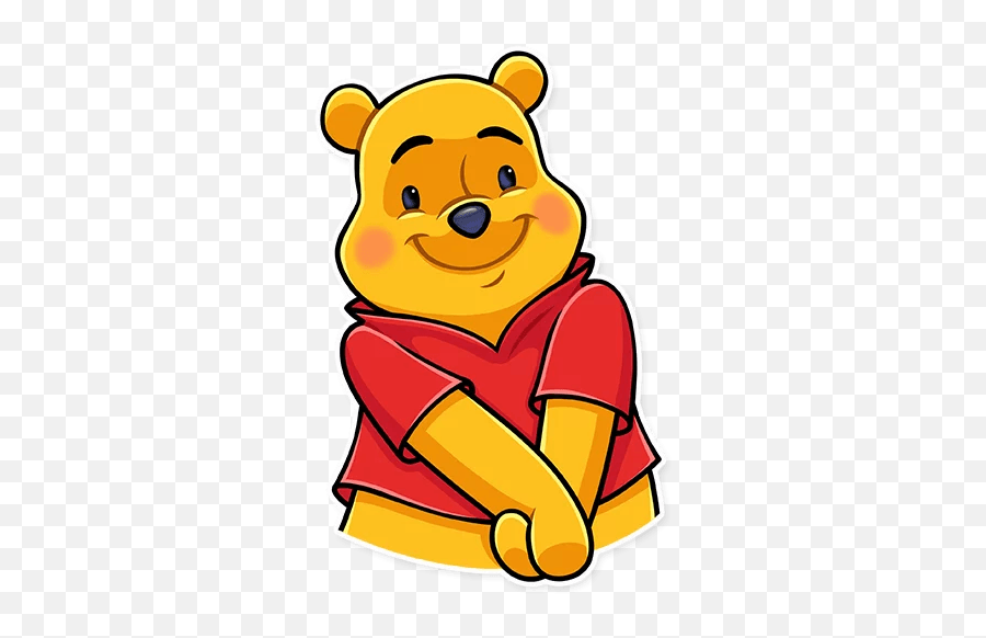 Winnie The Pooh - Telegram Sticker Png,Winnie The Pooh Transparent