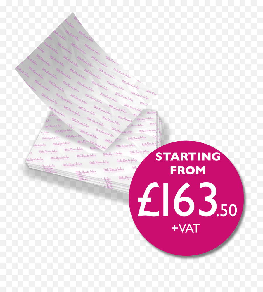 Tissue Paper White With One Colour Printed Logo - Paper Png,Yahoo Mail Logos