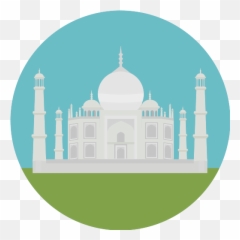 Taj Mahal Png Icon - Taj Mahal Vector Png,Taj Mahal Png