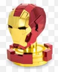 Metal Earth Marvel Iron Man Helmet 3d - png