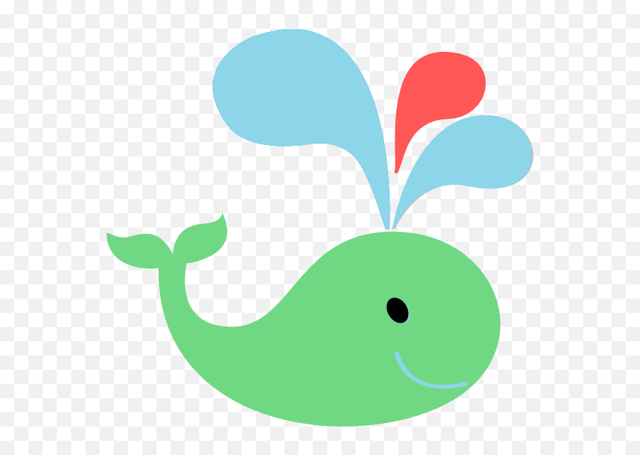 Green Red Blue Whale Png Clip Arts For - Whale Stencil,Blue Whale Png