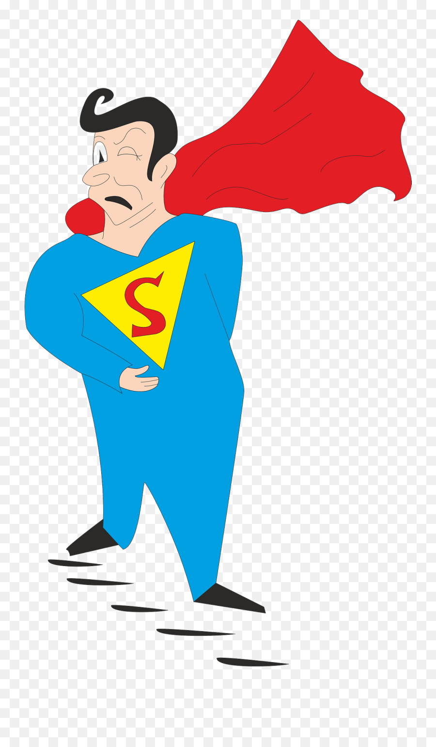 Clipart - Superhombre Png,Superman Transparent