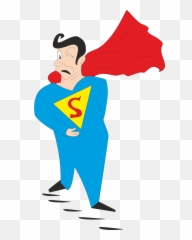 Clipart - Superhombre Png,Superman Transparent