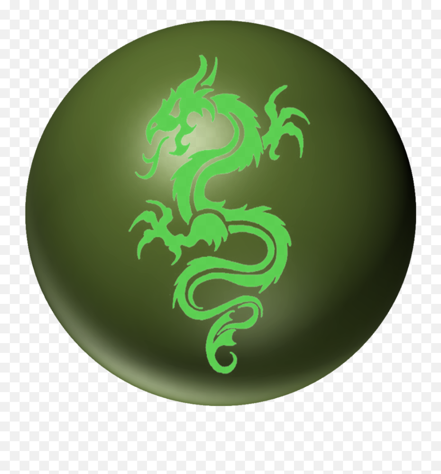 Green Chinese Dragon Symbol - Green Chinese Dragon Symbol Png,Green Dragon Png