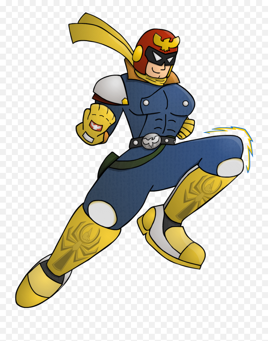 Captain Falcon - Superhero Png,Captain Falcon Transparent