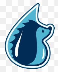 Liquid Hedgehog - Clip Art Png,Hedgehog Logo