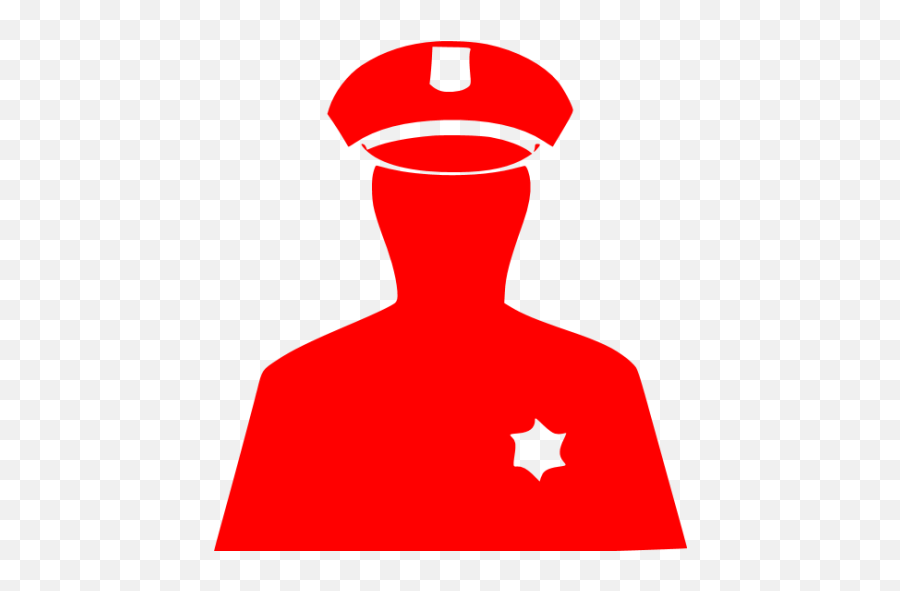 Red Police 2 Icon - Pink Police Png,Police Icon Png