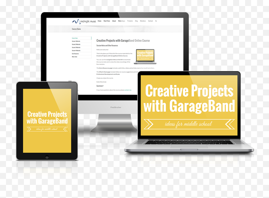 Creative Projects With Garageband - Single Property Web Site Png,Garageband Logo