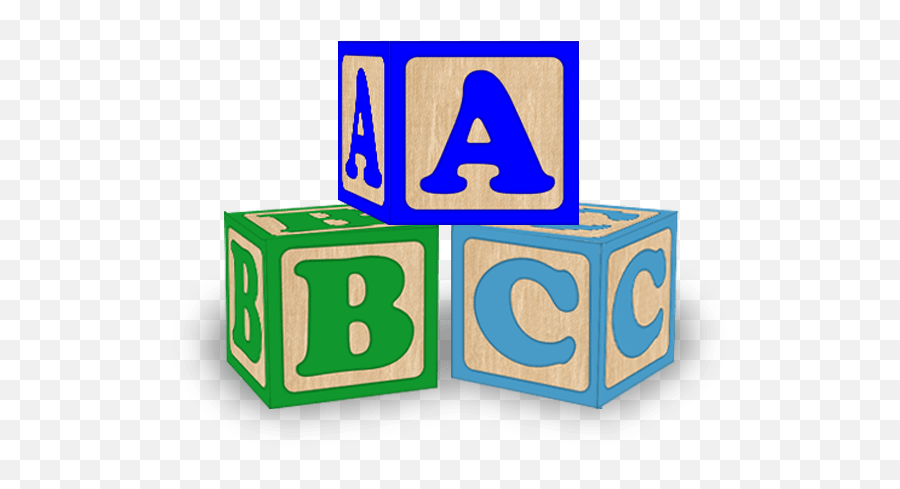 Transparent Png Abc Blocks - Abc Block Transparent,Abc Blocks Png