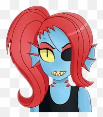 Undyne Kawaii Png Image With No - Undertale Undyne,Undyne Transparent