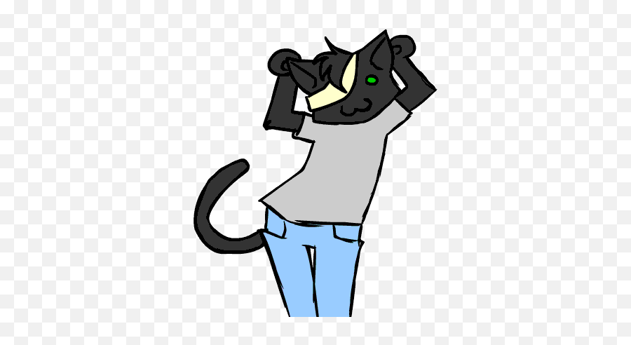 Oh My A Dancing - Drawing Png,Dancing Cat Gif Transparent