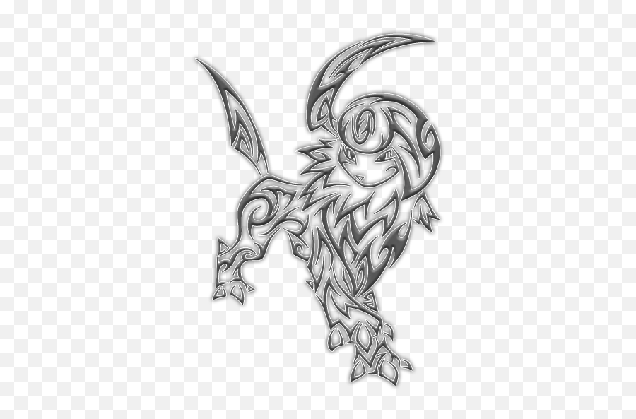 Absol Tribal 512x Source - Absol Vector Png,Absol Png