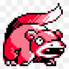 Slowpoke 8 - 8 Bit Pokemon Red Png,Slowpoke Png