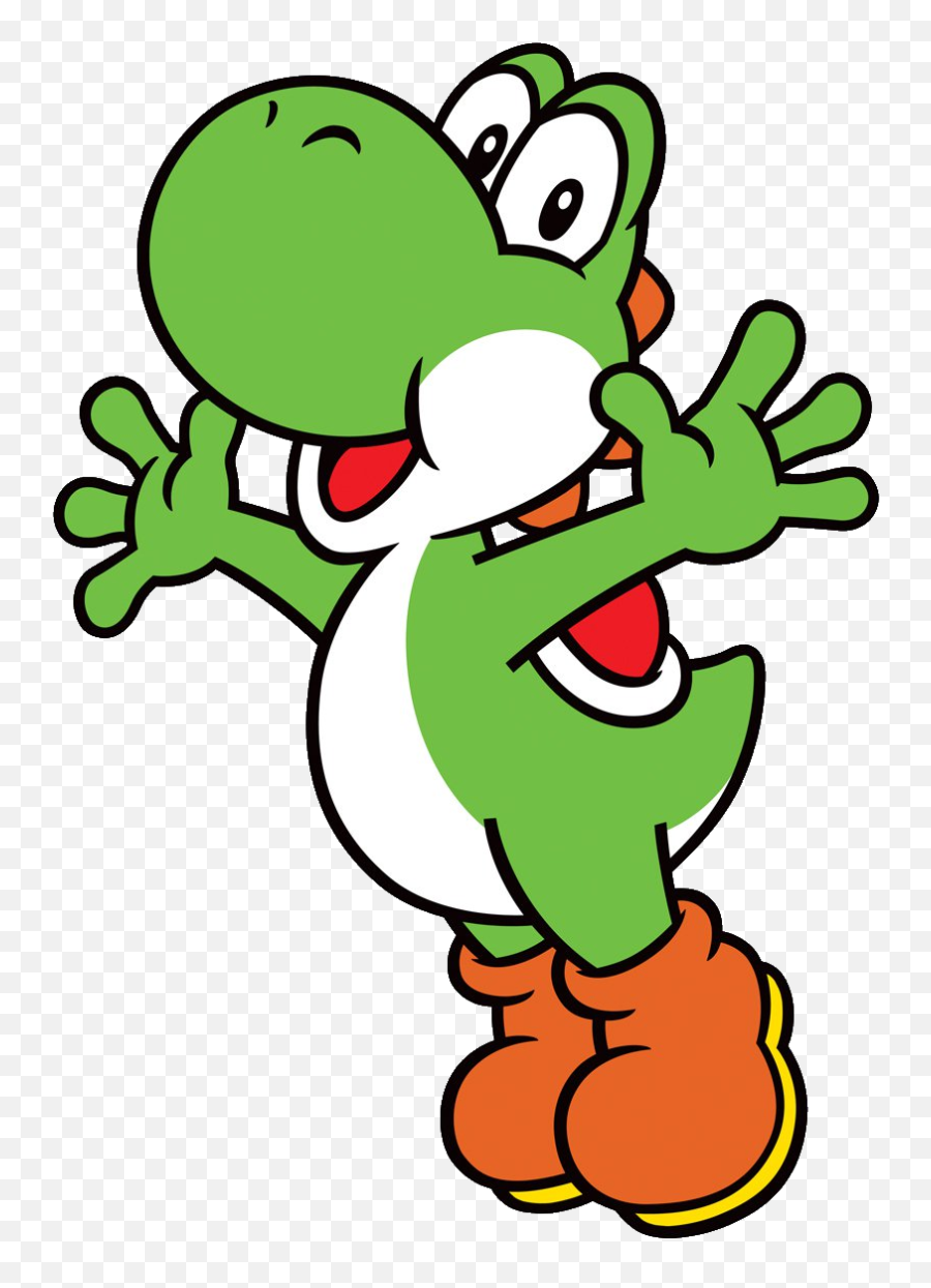 Happy Yoshi Video Game Character Free - Super Mario Yoshi Png,Video Game Character Png