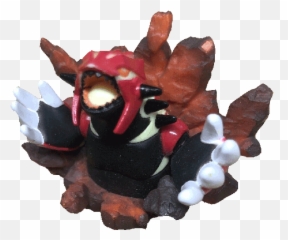 Pokemon Groudon Figure - Fictional Character Png,Groudon Transparent
