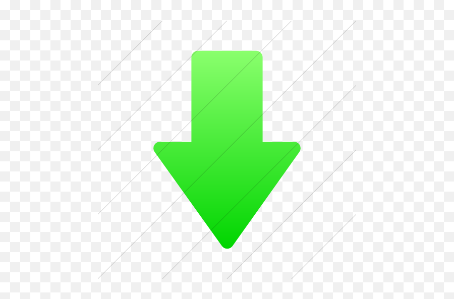 Iconsetc Simple Ios Neon Green Gradient Foundation 3 Arrow - Down Arrow Image Green Png,Neon Arrow Png