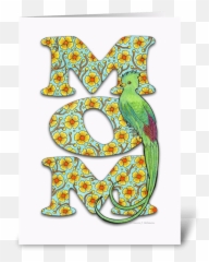 Motheru0027s Day Mom With Quetzal Bird - Dot Png,Quetzal Png