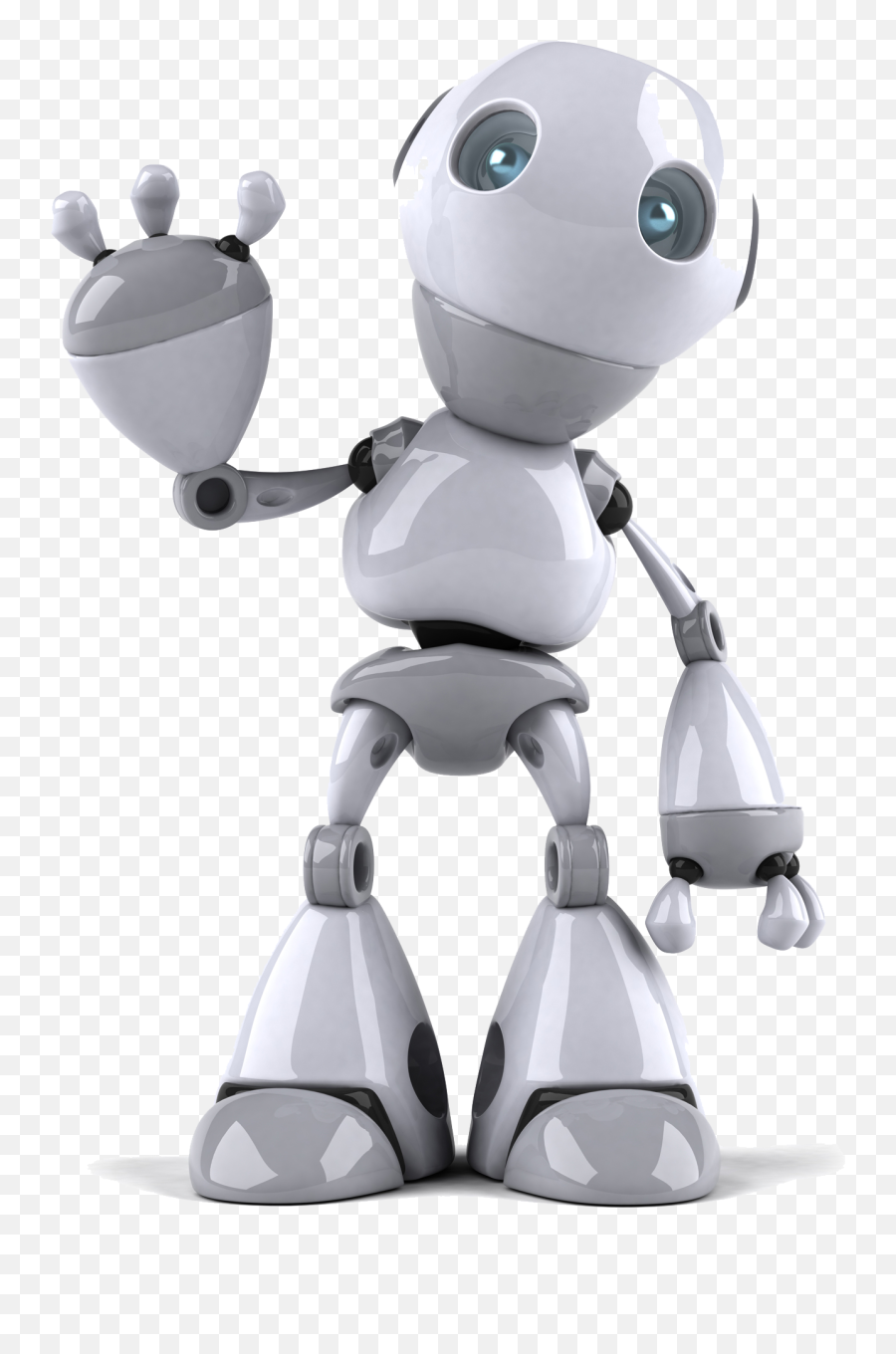 Robot Png Transparent Images All - Simple Robot 3d Model,Bye Png
