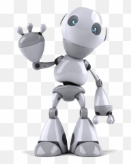 Robot Png Transparent Images All - Simple Robot 3d Model,Bye Png