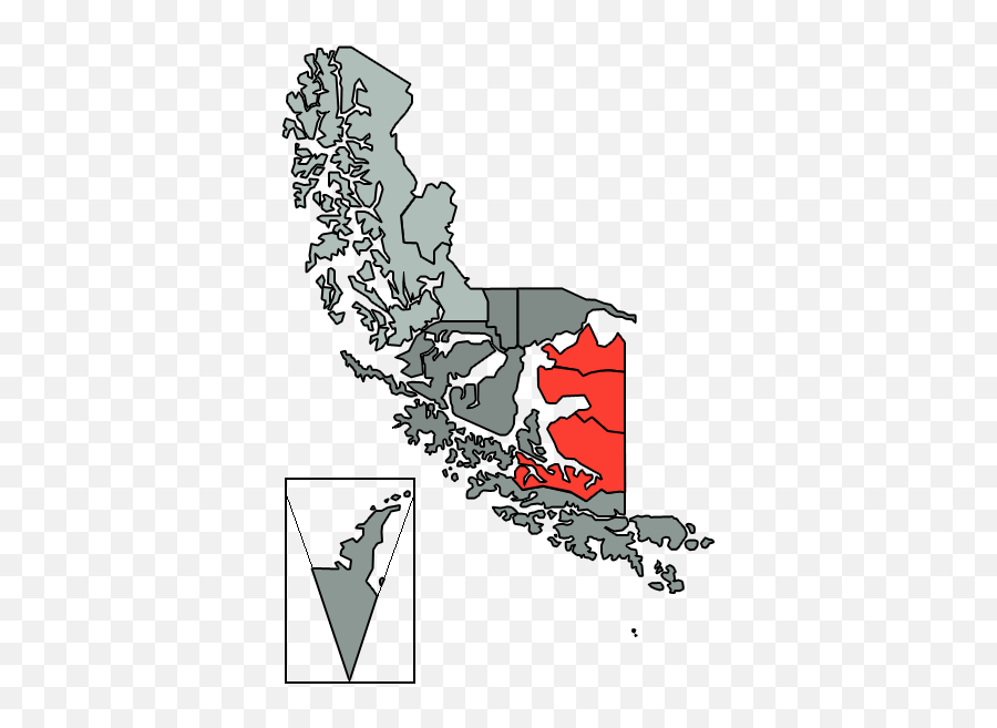 Provincia Tierra Del Fuego - Cabo De Hornos Map Png,Fuego Png