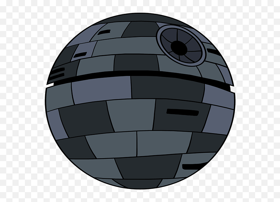 Death Star Drawing Easy Clipart - Medal Png,Death Star Icon