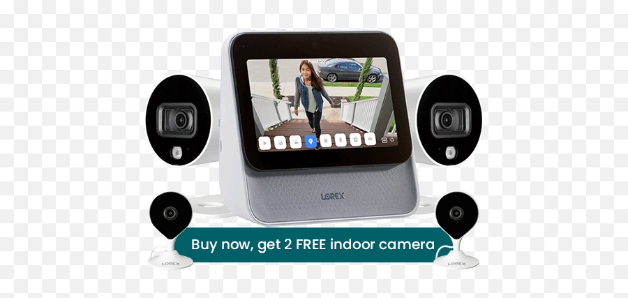 Hd Video Camera - Capture The Details With Hd Camera Lorex Lorex Home Center With Two 1080p Outdoor Cameras Png,Footjoy Icon 52161