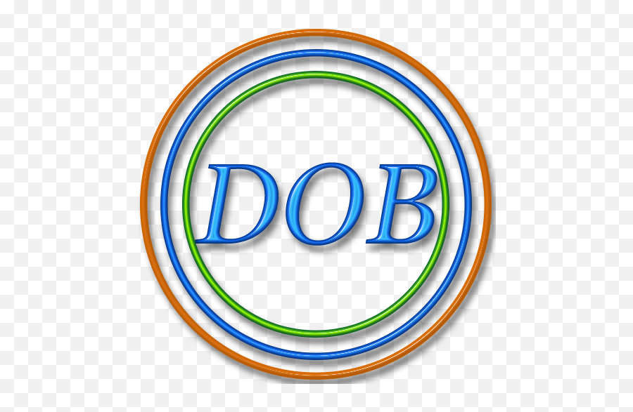 Dob Date Of Birth And Age Calculator - Dob Png,Date Of Birth Icon