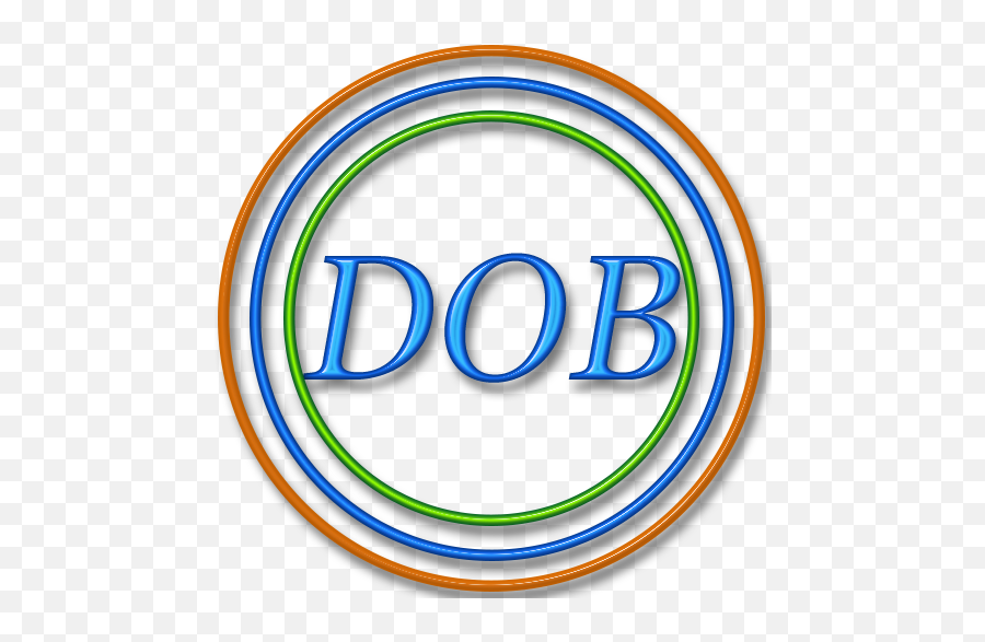 Dob Date Of Birth And Age Calculator - Dob Png,Date Of Birth Icon ...