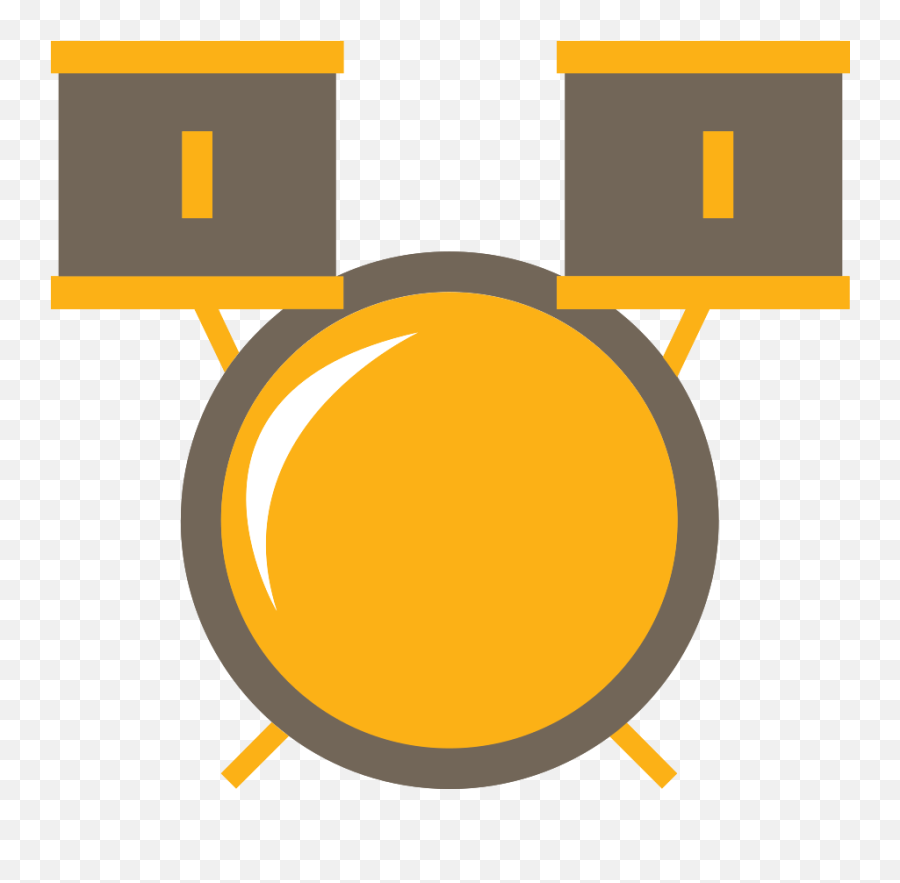 Free Cute Music Icon Drum 1206380 Png With Transparent - Dot,Free Music Icon