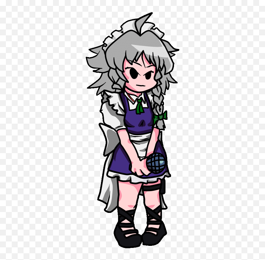 Sakuya Izayoi - Fnf Sakuya Mod Png,Flandre Scarlet Icon