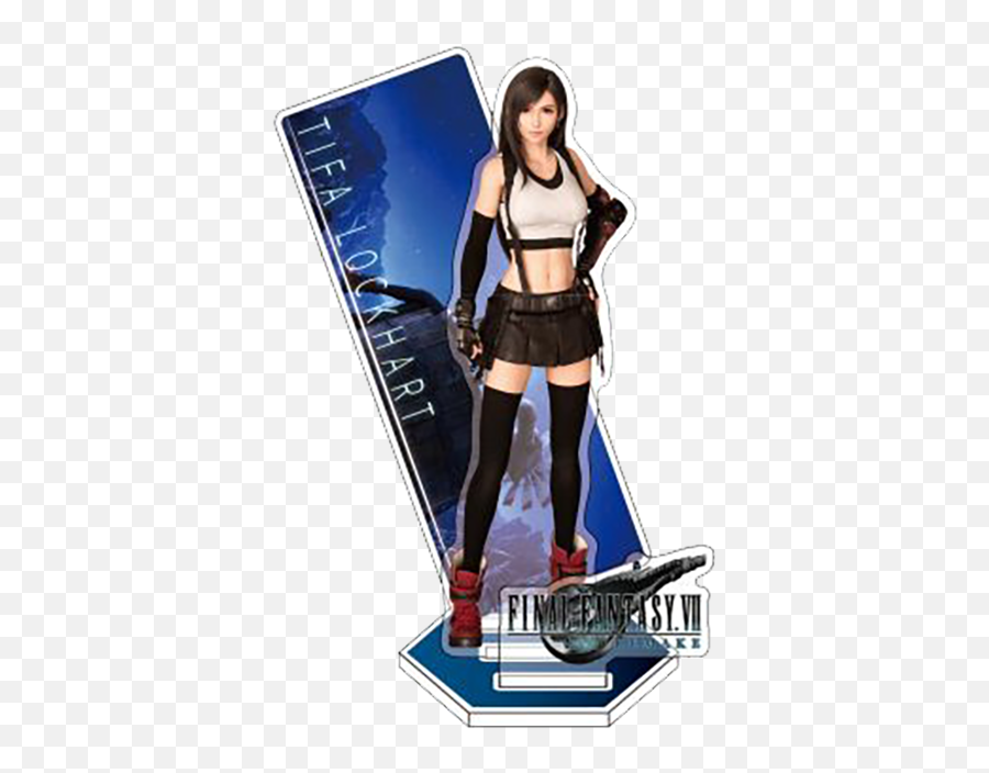 Final Fantasy Vii Remake Acrylic Stand Tifa Lockhart - Tifa Final Fantasy Vii Remake Merchandise Png,Final Fantasy 7 Icon