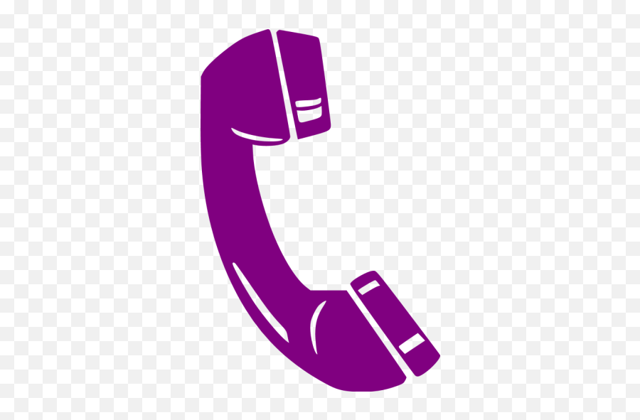 Purple Phone 62 Icon - Free Purple Phone Icons Purple Phone Png,Transparent Phone Icon