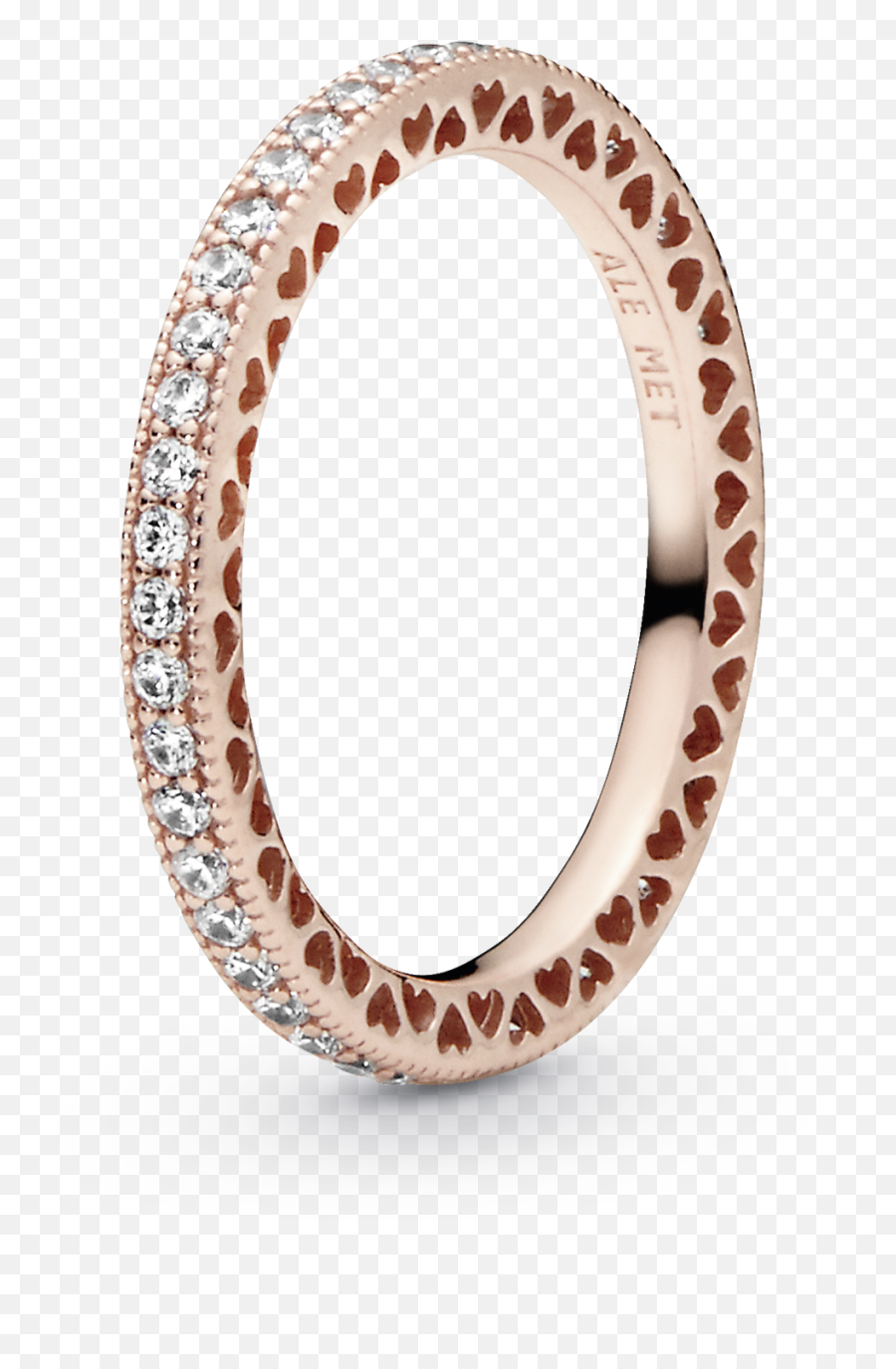Stacking And Layering With Rings Pandora Style - Pandora Sparkle And Hearts Rose Gold Ring Png,Two Infinity Stack Icon